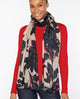 Antique Floral Print Scarf