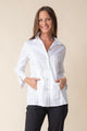 Perfect Travel Sculpted Collar Blouse