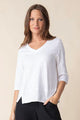 Elbow Sleeve Tee Shirt