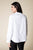 Ruched Collar Shirt