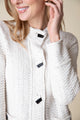 Tweed Button Cardigan