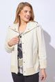 Heather Fleece Jacket Ivory