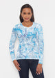 Long Sleeve Crewneck Tee Paint Jam