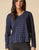 Shadow Stripe Seamed Tee