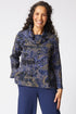 Foilage Cowl Top