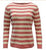 Pima Cotton Boatneck Stripe Sweater