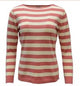 Pima Cotton Boatneck Stripe Sweater