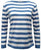 Pima Cotton Boatneck Stripe Sweater