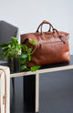 Leather Cargo Duffle