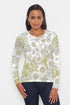 Long Sleeve Crewneck Tee Kalani Green