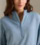 Flora Knit Half Zip Rainwater