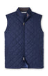 Essex Quilted Vest Navy