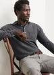 Long Sleeve Cotton Cashmere Polo