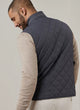 Essex Quilted Vest Iron