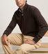 Autumn Crest Suede Trim 1/4 Zip French Press