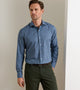 Bernard Cotton Sport Shirt Windy Blue