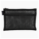 Black Mesh Zipper Pouch