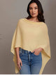 Cashmere Topper Poncho