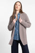 Lux Cashmere Garment Stitch Cardigan