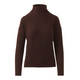Cashmere Textured Slouchy Funnel Neck Sweater