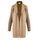 Cashmere/Wool Rib Sleeve Coat