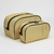 Dopp Kit Metallic Mesh - Gold