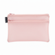Light Pink Mesh Double Zip Case