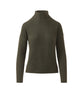 Cashmere Textured Slouchy Funnel Neck Sweater