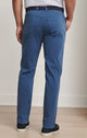 Signature Sateen Five Pocket Pant Navy