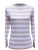 Pima Cotton Boatneck Stripe Sweater