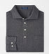 Long Sleeve Cotton Cashmere Polo