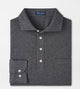 Long Sleeve Cotton Cashmere Polo