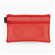 Red Mesh Double Zip Case