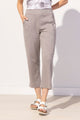 Cotton Capri Pant Fog