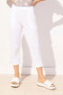 Cotton Capri Pant White