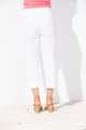 Cotton Capri Pant White