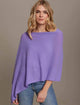 Cashmere Topper Poncho