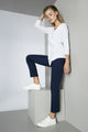 Jupiter Cotton Blend Ankle Pant